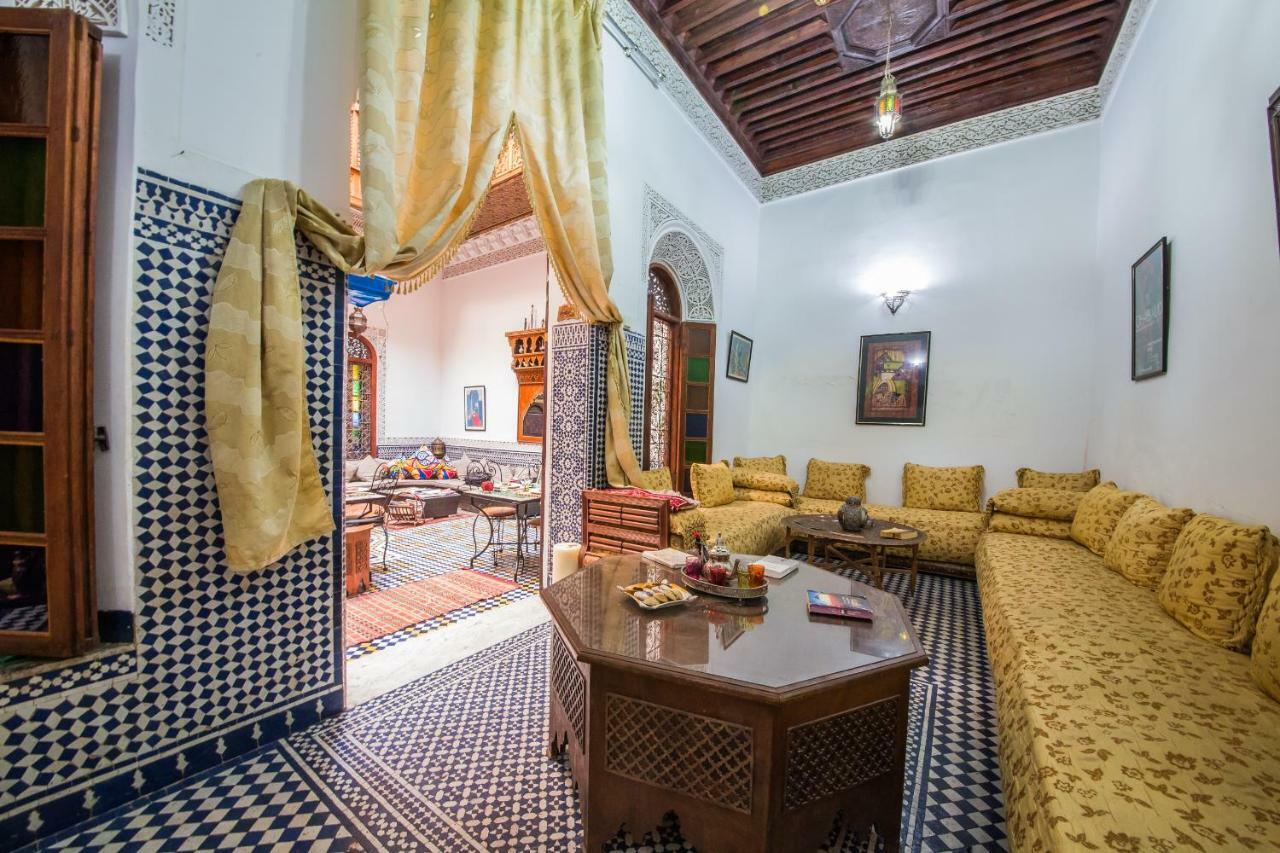 Riad L'Artiste Fès Exteriör bild