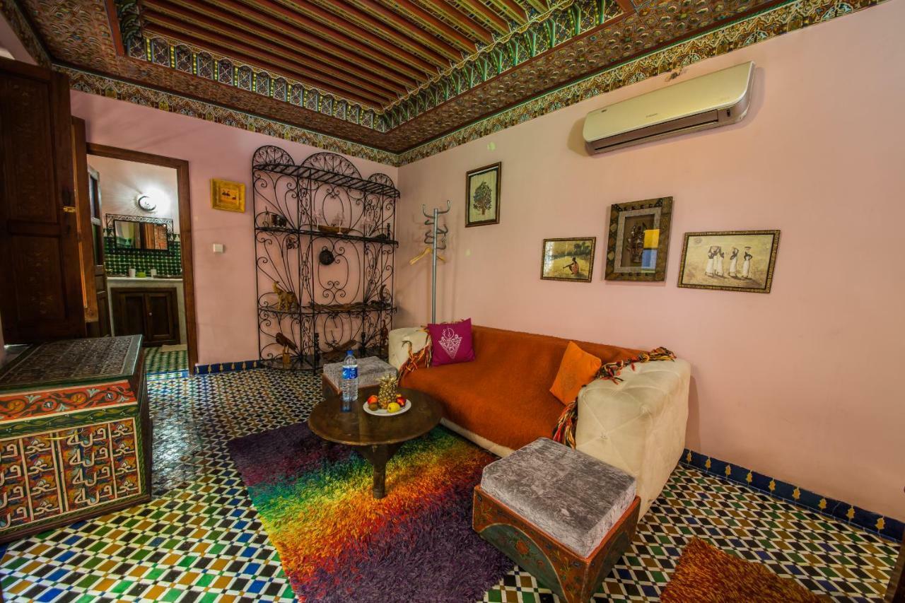 Riad L'Artiste Fès Exteriör bild