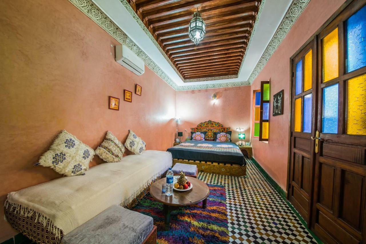 Riad L'Artiste Fès Exteriör bild