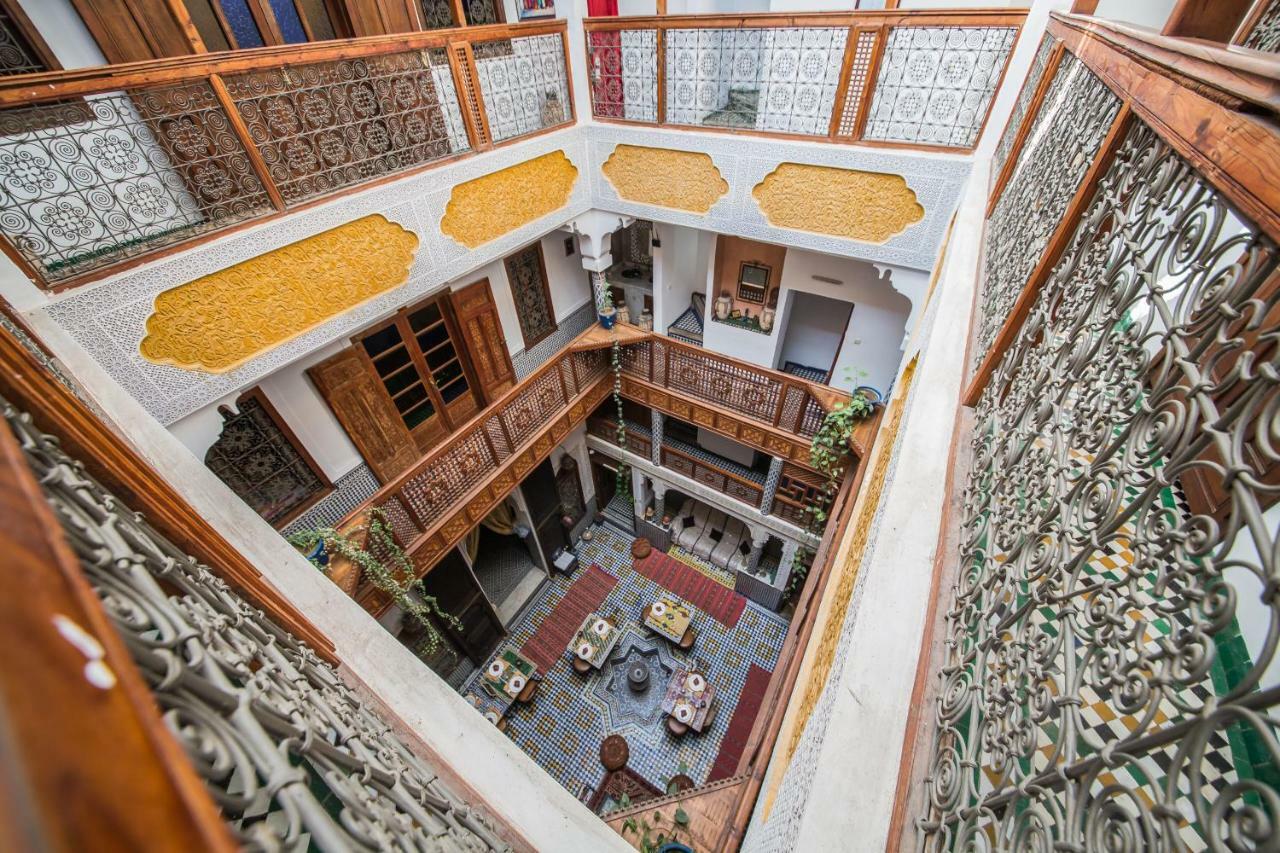 Riad L'Artiste Fès Exteriör bild
