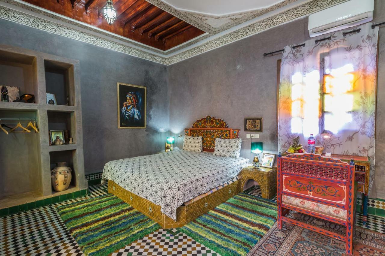 Riad L'Artiste Fès Exteriör bild