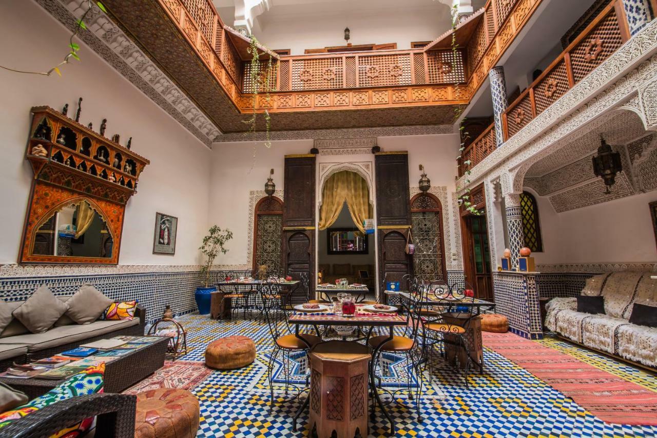 Riad L'Artiste Fès Exteriör bild