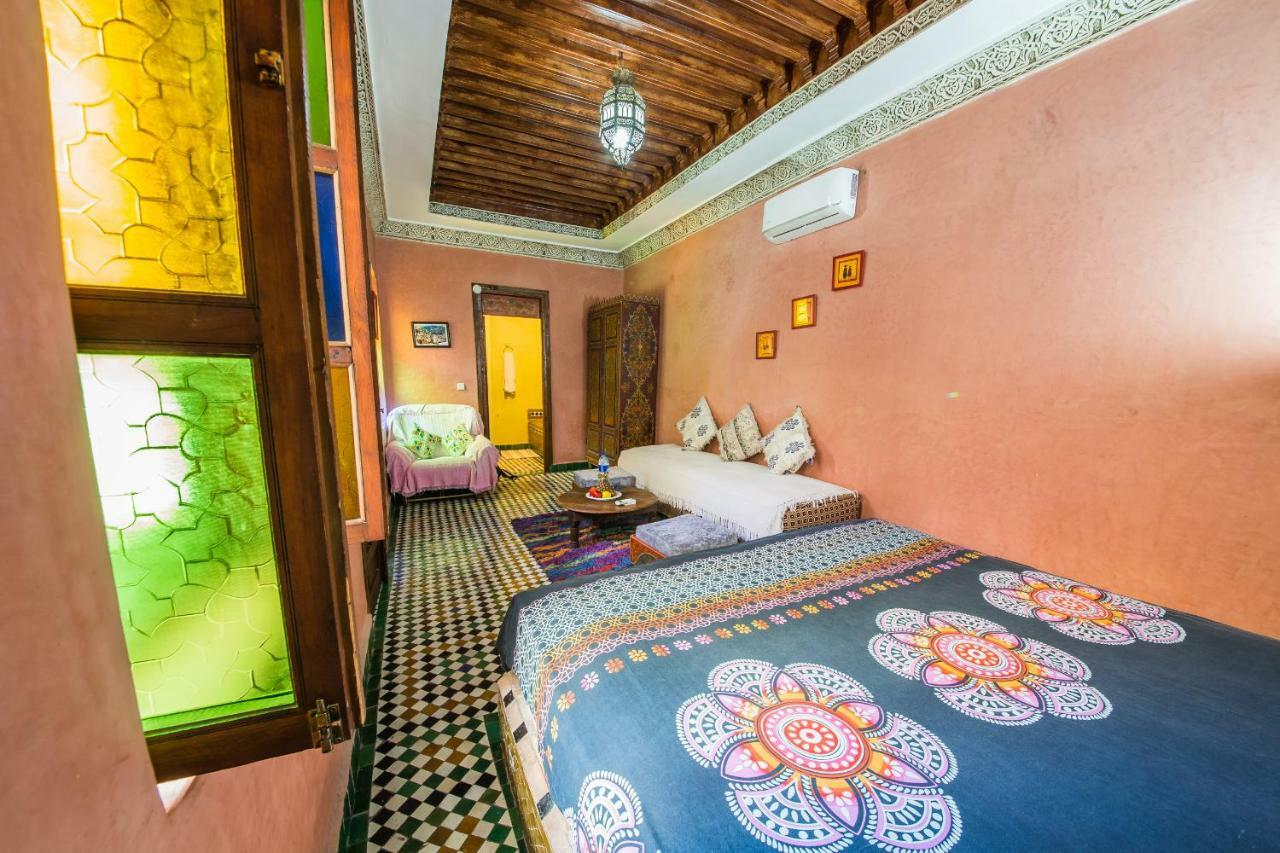 Riad L'Artiste Fès Exteriör bild