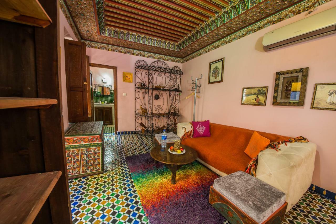 Riad L'Artiste Fès Exteriör bild