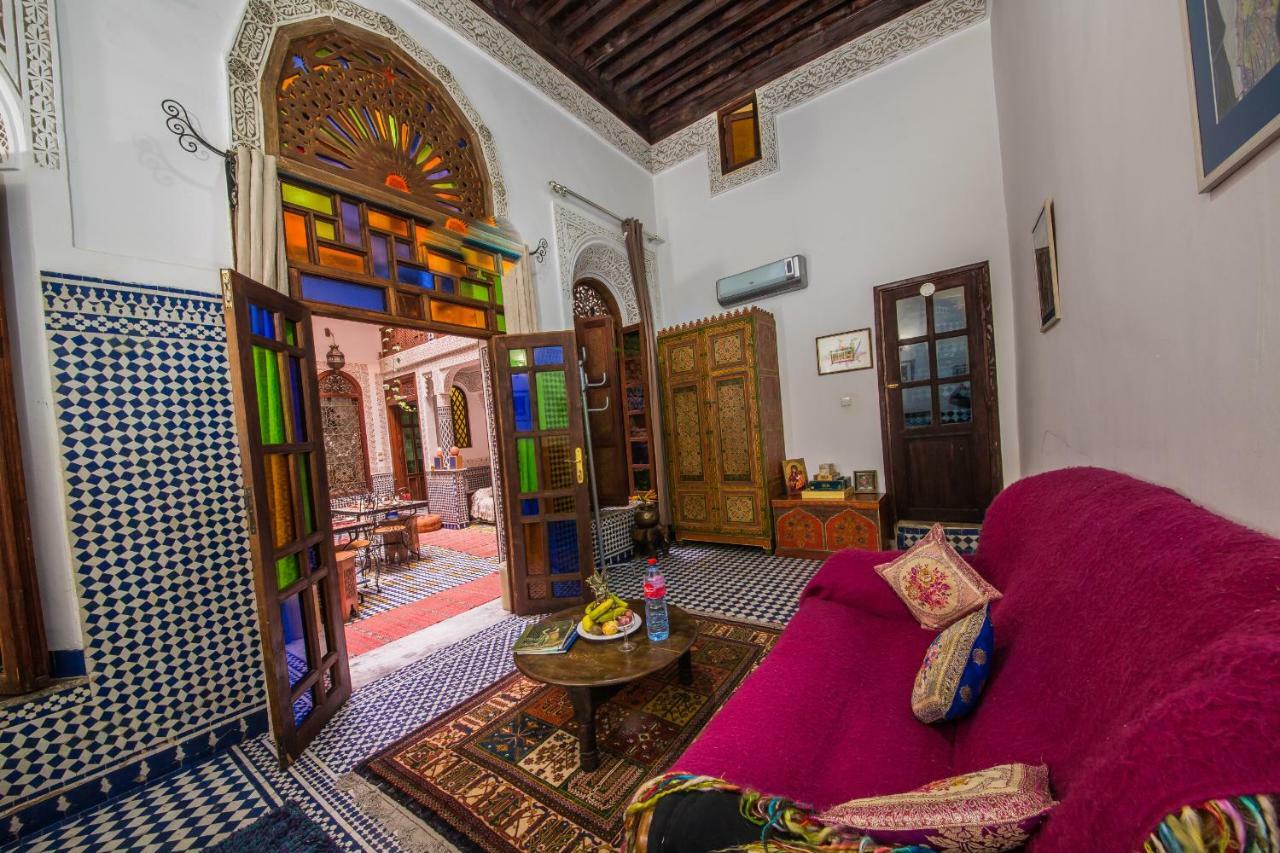 Riad L'Artiste Fès Exteriör bild