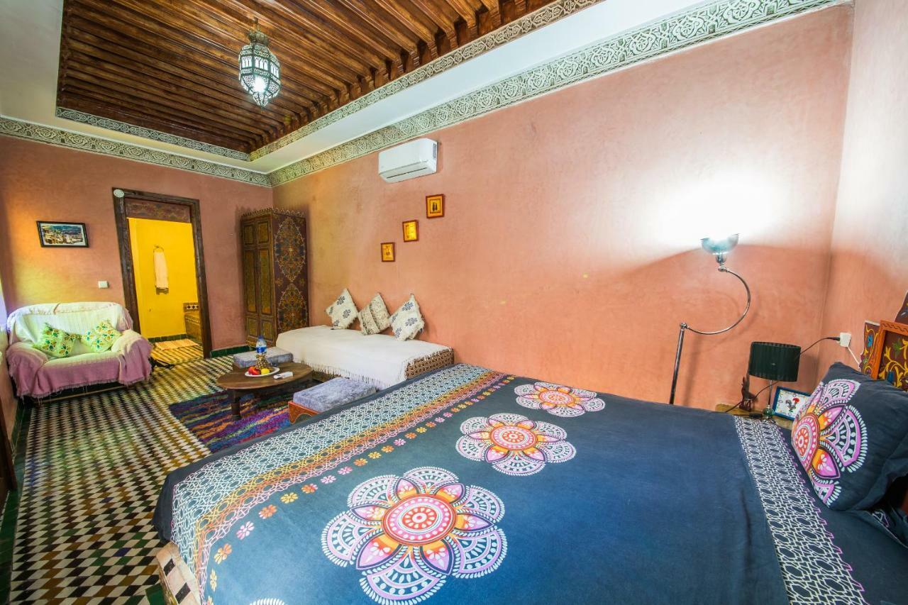 Riad L'Artiste Fès Exteriör bild
