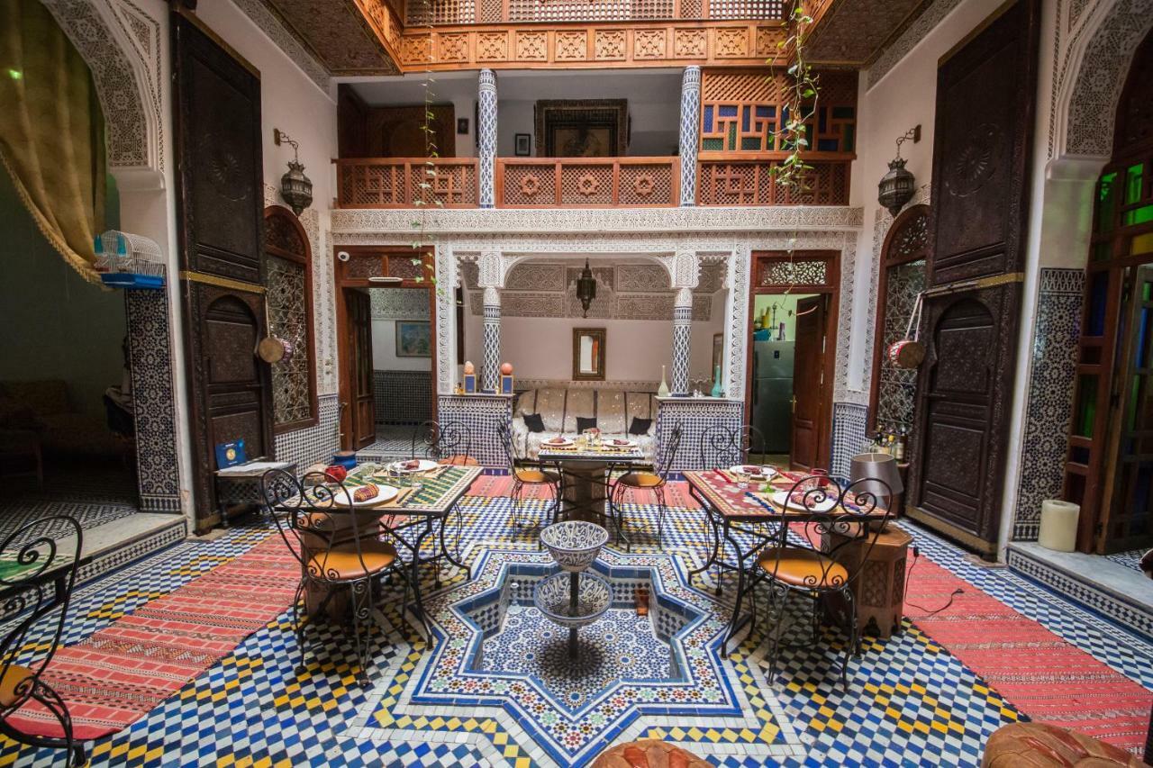 Riad L'Artiste Fès Exteriör bild