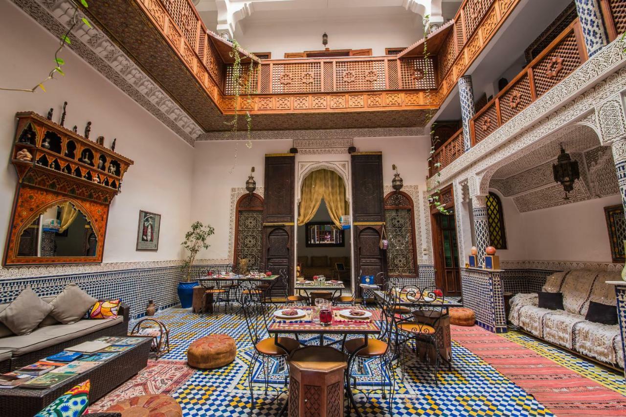 Riad L'Artiste Fès Exteriör bild