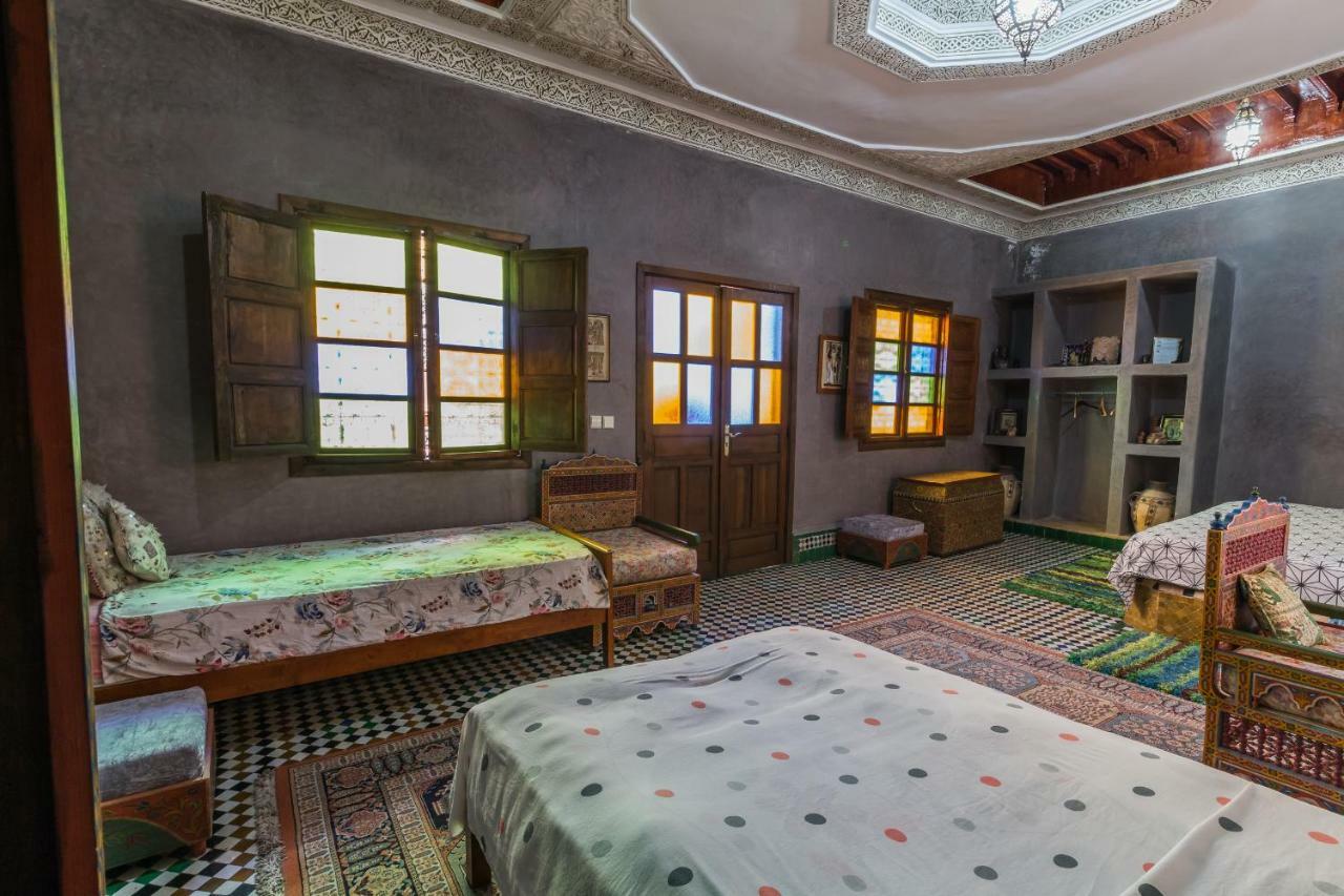Riad L'Artiste Fès Exteriör bild