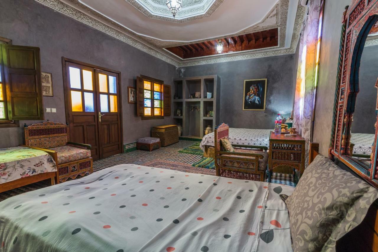 Riad L'Artiste Fès Exteriör bild