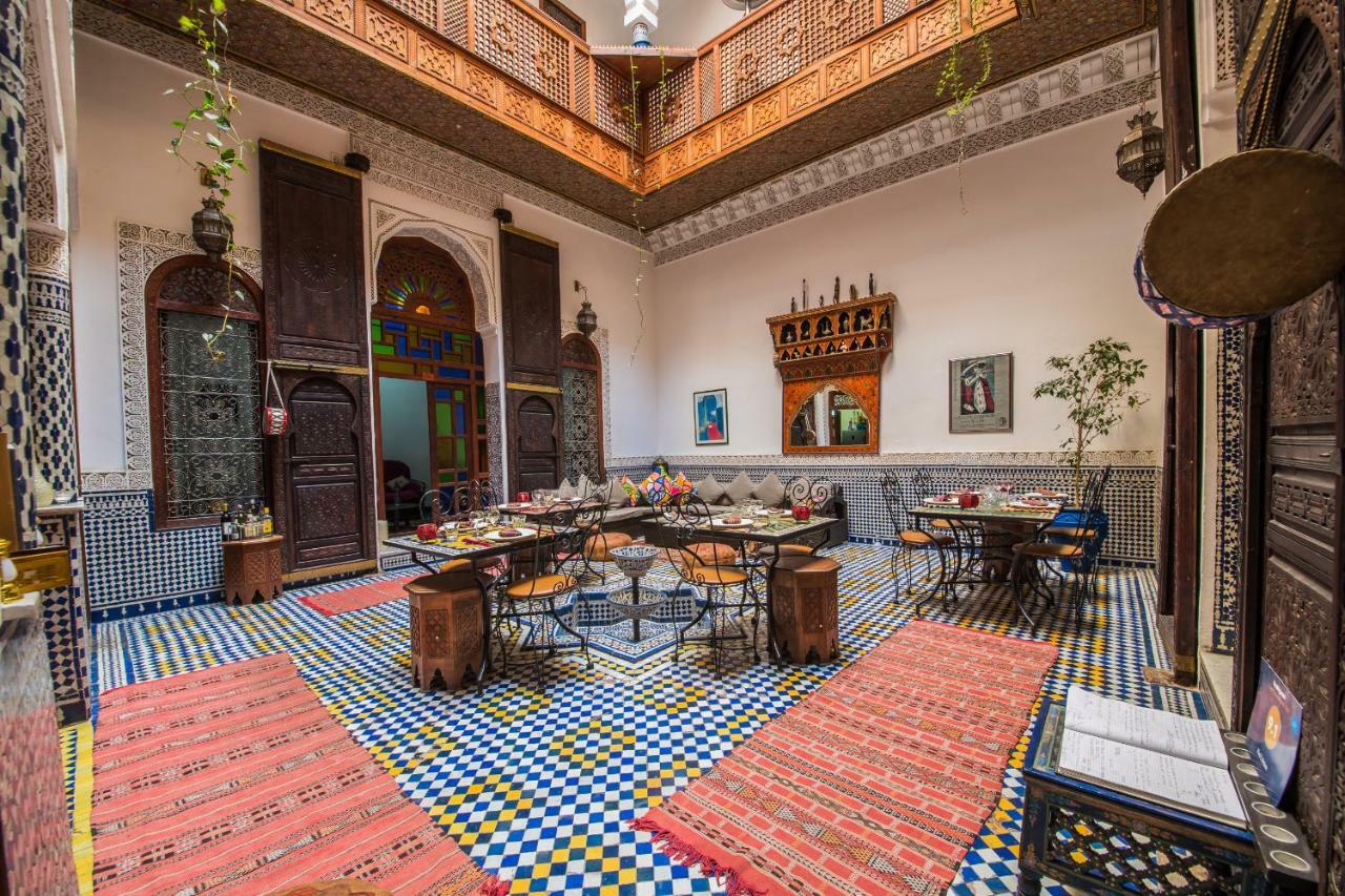 Riad L'Artiste Fès Exteriör bild