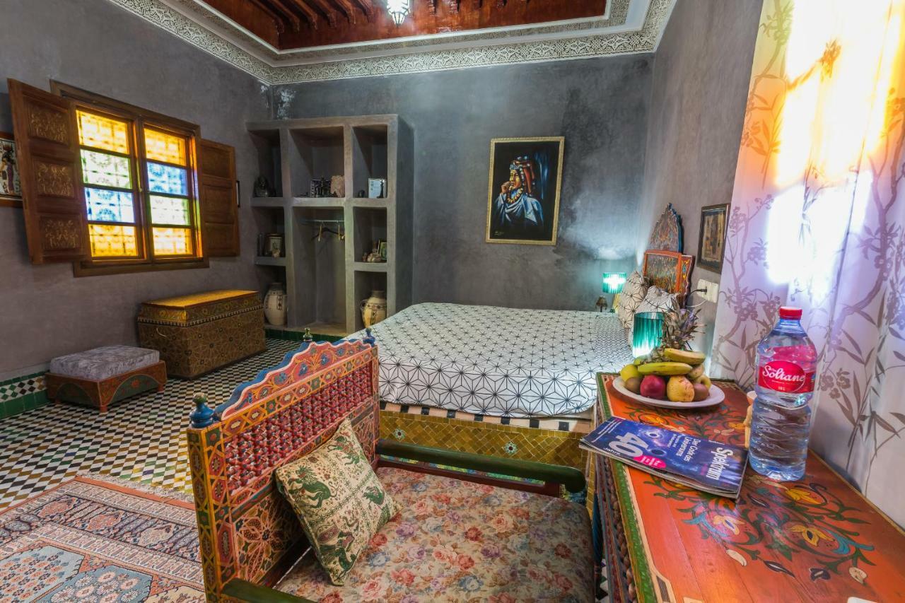 Riad L'Artiste Fès Exteriör bild